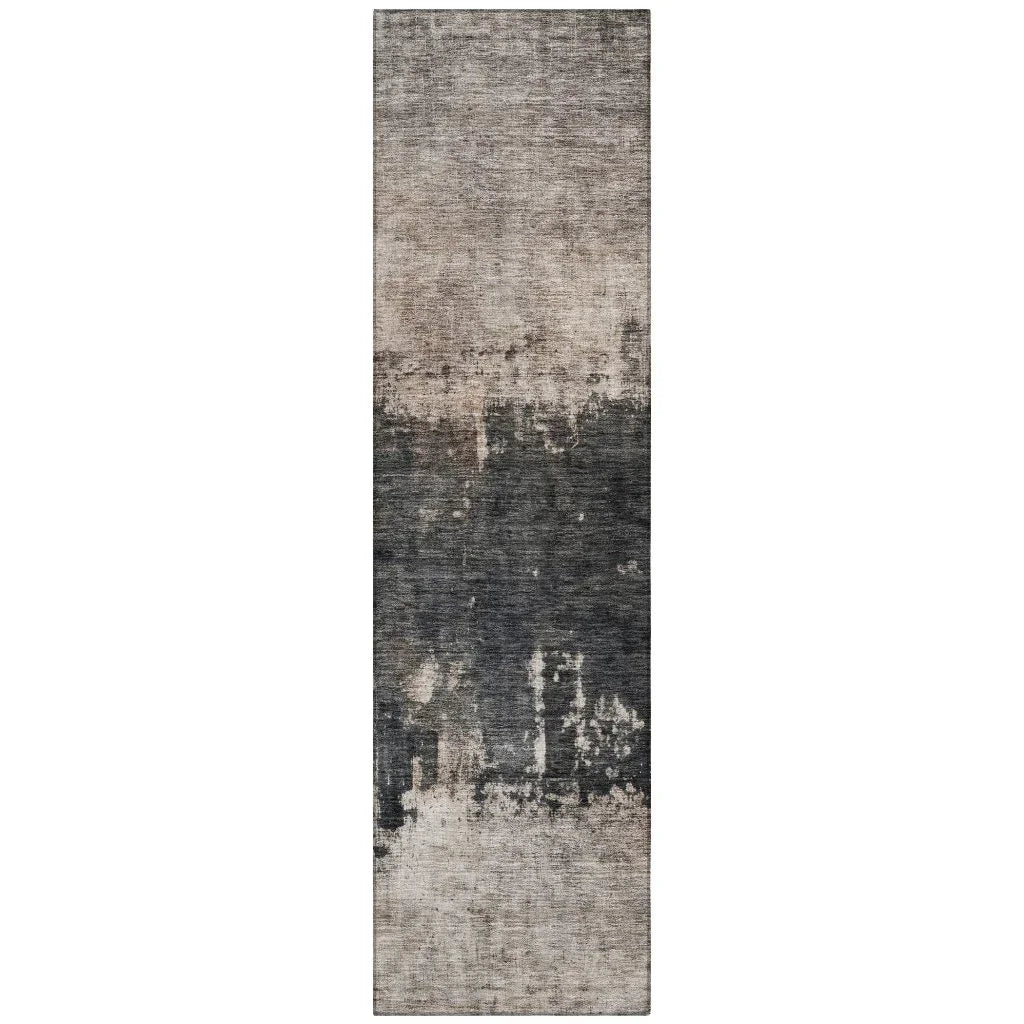 Zehara Brown Washable Indoor - Outdoor Rug - LOOMLAN - LOOMLAN Rugs - Outdoor Rugs