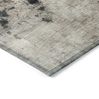Zehara Brown Washable Indoor - Outdoor Rug - LOOMLAN - LOOMLAN Rugs - Outdoor Rugs