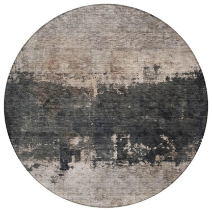 Zehara Brown Washable Indoor - Outdoor Rug - LOOMLAN - LOOMLAN Rugs - Outdoor Rugs