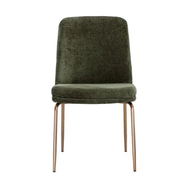 Zeke Fabric Armless Dining Chair 2PC - LOOMLAN - SUNPAN - Dining Chairs