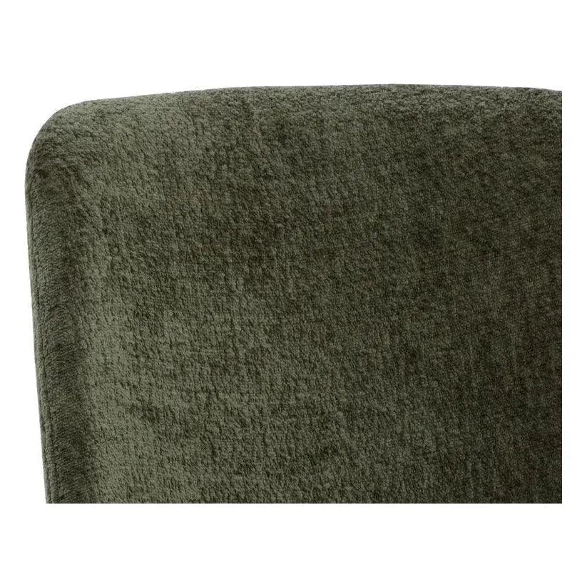 Zeke Fabric Armless Dining Chair 2PC - LOOMLAN - SUNPAN - Dining Chairs