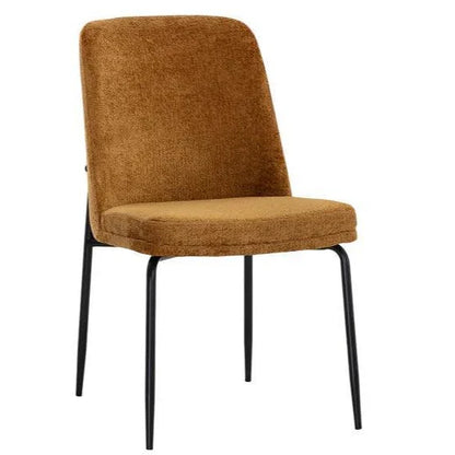 Zeke Fabric Armless Dining Chair 2PC - LOOMLAN - SUNPAN - Dining Chairs