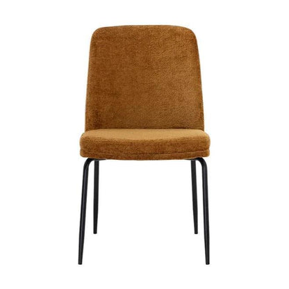 Zeke Fabric Armless Dining Chair 2PC - LOOMLAN - SUNPAN - Dining Chairs