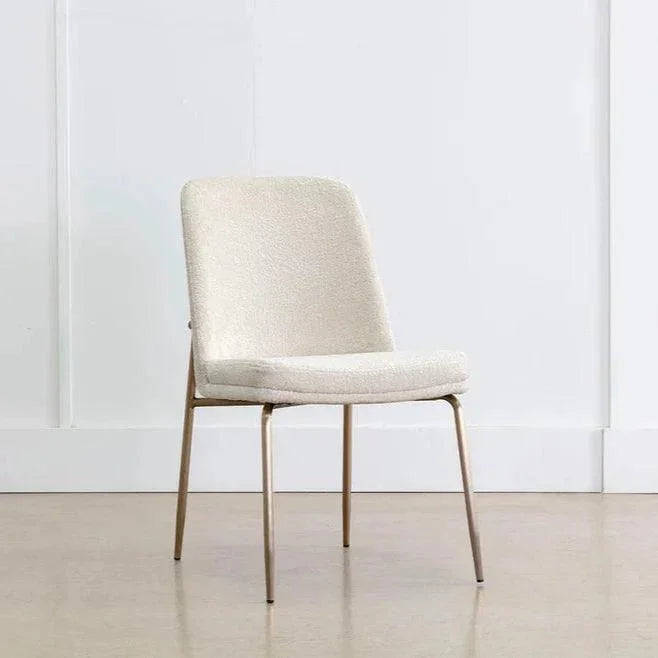 Zeke Fabric Armless Dining Chair 2PC - LOOMLAN - SUNPAN - Dining Chairs