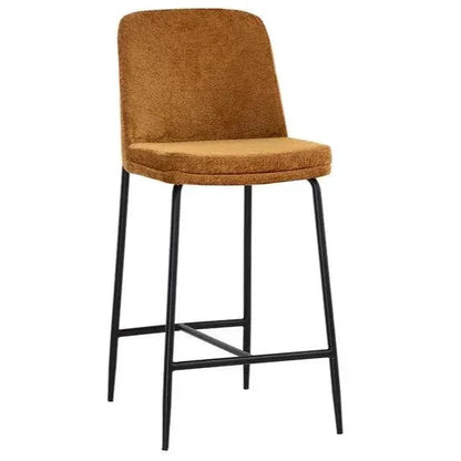 Zeke Fabric Counter Stool - LOOMLAN - SUNPAN - Counter Stools