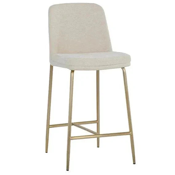 Zeke Fabric Counter Stool - LOOMLAN - SUNPAN - Counter Stools