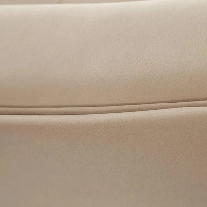 Zelda Light Camel Performance Velvet Curved Sofa - LOOMLAN - Diamond Sofa - Sofas & Loveseats