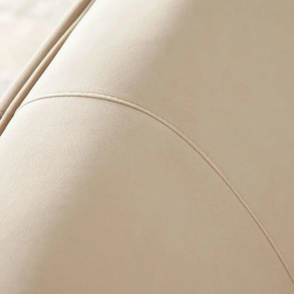 Zelda Light Camel Performance Velvet Curved Sofa - LOOMLAN - Diamond Sofa - Sofas & Loveseats