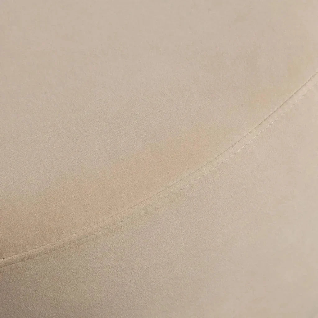 Zelda RF Curved Light Camel Performance Velvet Chaise - LOOMLAN - Diamond Sofa - Chaises