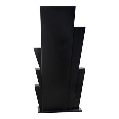 Zelda Steel Black Etagere-Etageres-Noir-LOOMLAN