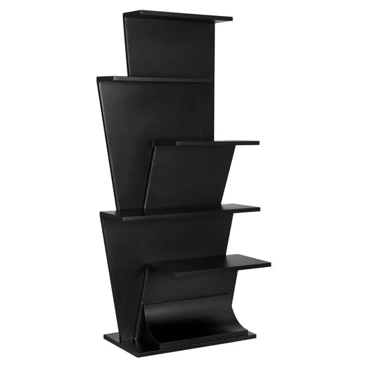 Zelda Steel Black Etagere-Etageres-Noir-LOOMLAN