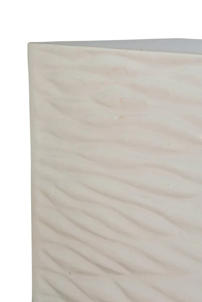 Zen Ceramic Square Garden Stool-Garden Stools-Seasonal Living-LOOMLAN