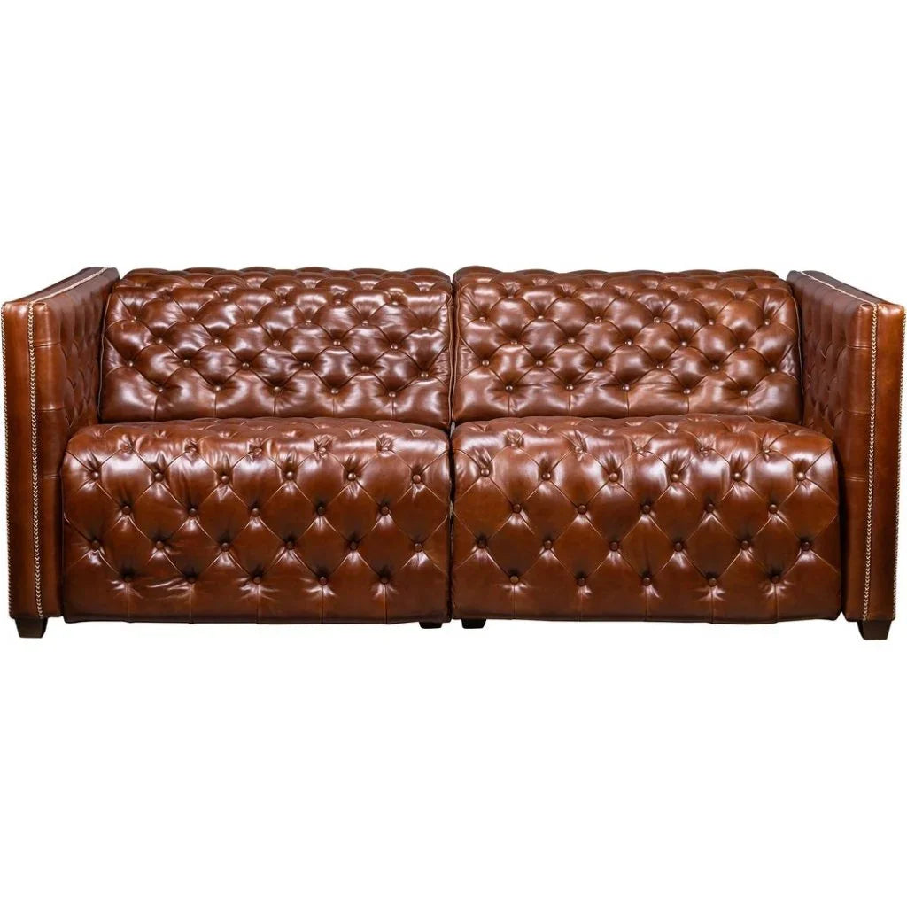 Zen Leather Power Headrest Power Sofa - LOOMLAN - Olivia + Quinn - Sofas & Loveseats
