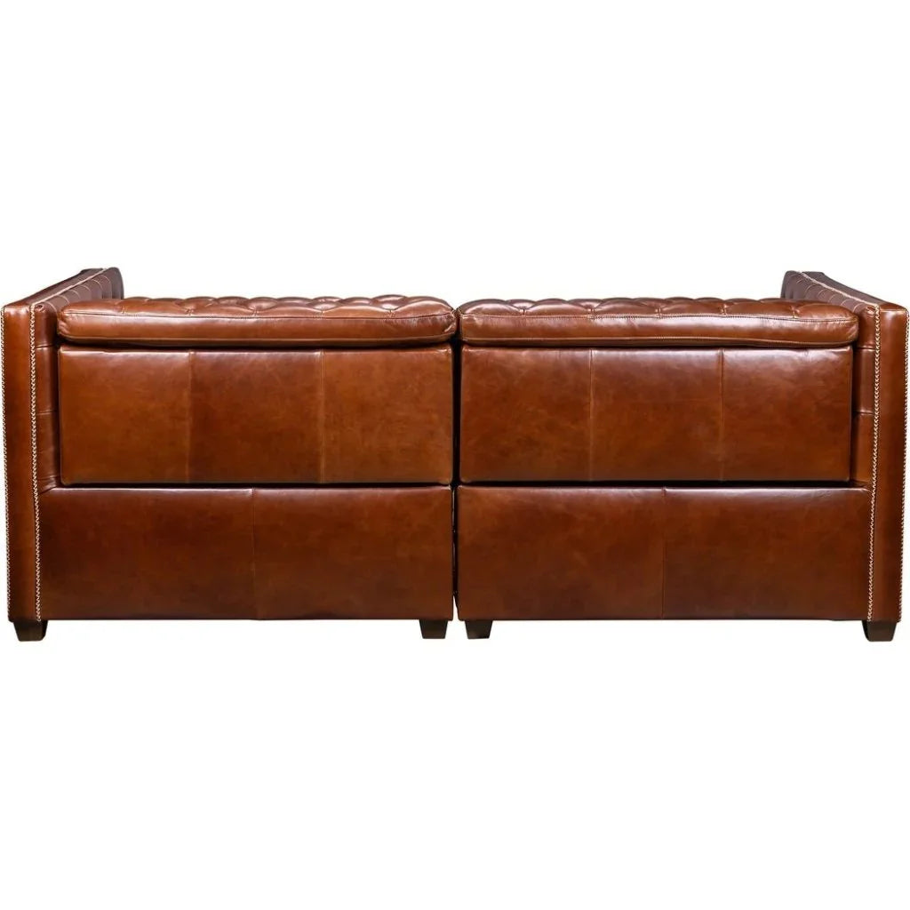 Zen Leather Power Headrest Power Sofa - LOOMLAN - Olivia + Quinn - Sofas & Loveseats