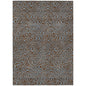 Zena Brown Washable Indoor-Outdoor Rug-Outdoor Rugs-LOOMLAN Rugs-2'6" x 3'10"-LOOMLAN