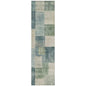 Zenia Blue Washable Indoor - Outdoor Rug - LOOMLAN - LOOMLAN Rugs - Outdoor Rugs
