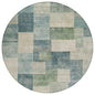 Zenia Blue Washable Indoor - Outdoor Rug - LOOMLAN - LOOMLAN Rugs - Outdoor Rugs
