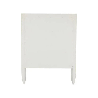 Zep Wooden Framed White Cabinet - LOOMLAN - Wildwood - Accent Cabinets