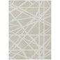 Zephina Beige Washable Indoor-Outdoor Rug-Outdoor Rugs-LOOMLAN Rugs-2'6" x 3'10"-LOOMLAN