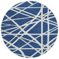 Zephina Blue Washable Indoor-Outdoor Rug-Outdoor Rugs-LOOMLAN Rugs-8' x 8'-LOOMLAN
