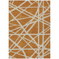 Zephina Orange Washable Indoor-Outdoor Rug-Outdoor Rugs-LOOMLAN Rugs-2'6" x 3'10"-LOOMLAN