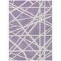 Zephina Purple Washable Indoor-Outdoor Rug-Outdoor Rugs-LOOMLAN Rugs-2'6" x 3'10"-LOOMLAN