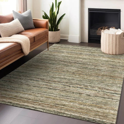 Zephyna Brown Washable Indoor - Outdoor Rug - LOOMLAN - LOOMLAN Rugs - Outdoor Rugs
