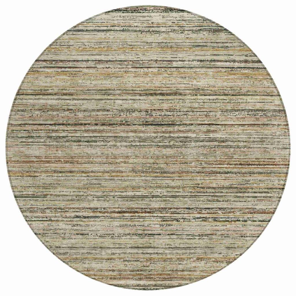 Zephyna Brown Washable Indoor - Outdoor Rug - LOOMLAN - LOOMLAN Rugs - Outdoor Rugs