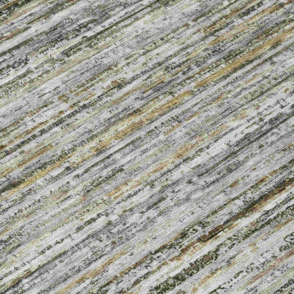 Zephyna Gray Washable Indoor - Outdoor Rug - LOOMLAN - LOOMLAN Rugs - Outdoor Rugs