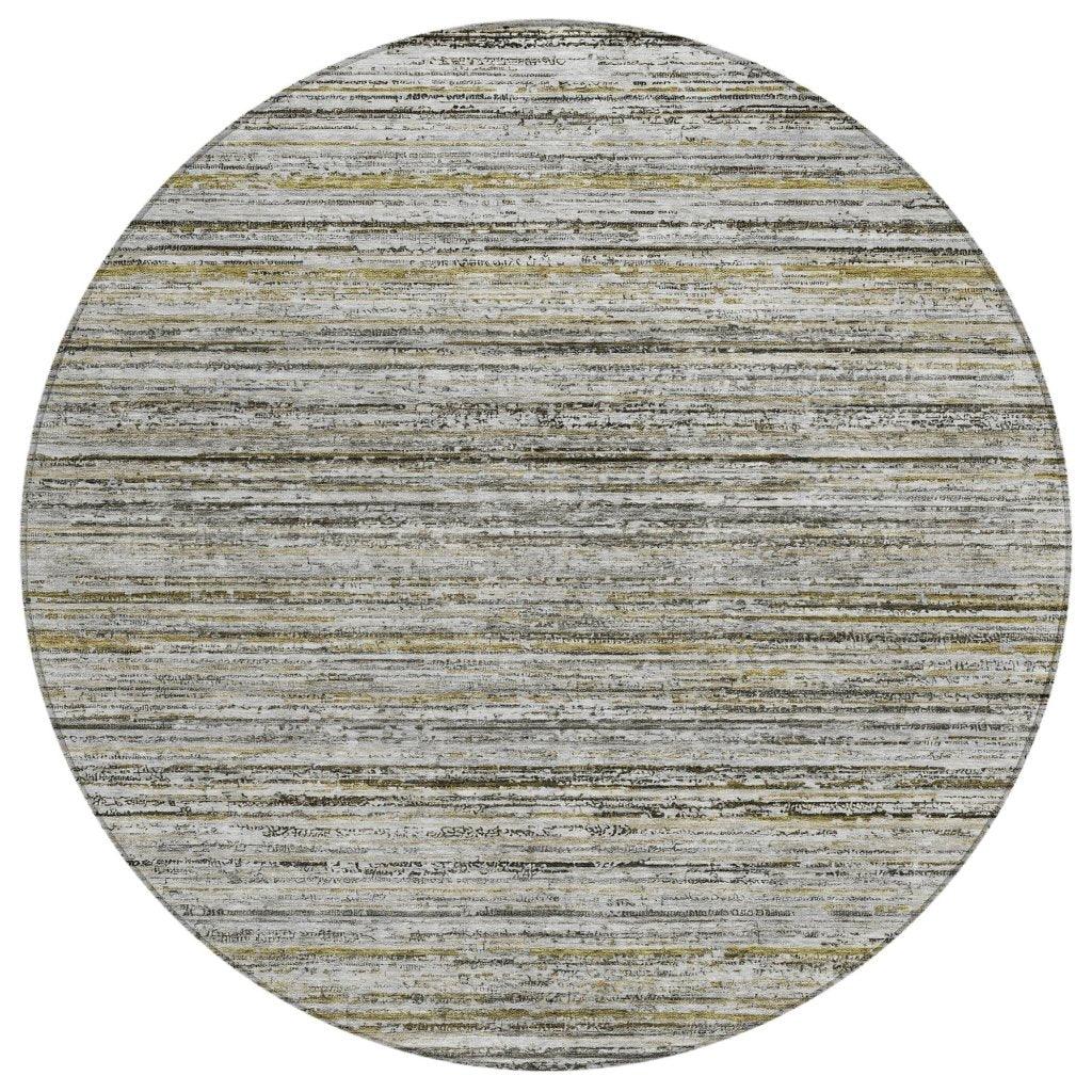 Zephyna Gray Washable Indoor - Outdoor Rug - LOOMLAN - LOOMLAN Rugs - Outdoor Rugs