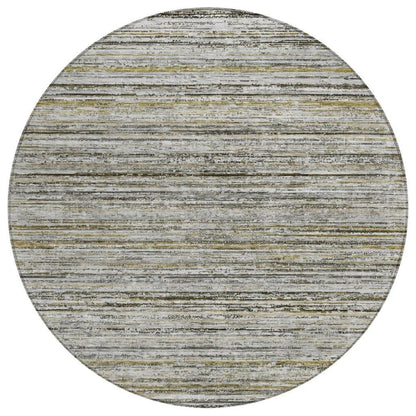 Zephyna Gray Washable Indoor - Outdoor Rug - LOOMLAN - LOOMLAN Rugs - Outdoor Rugs
