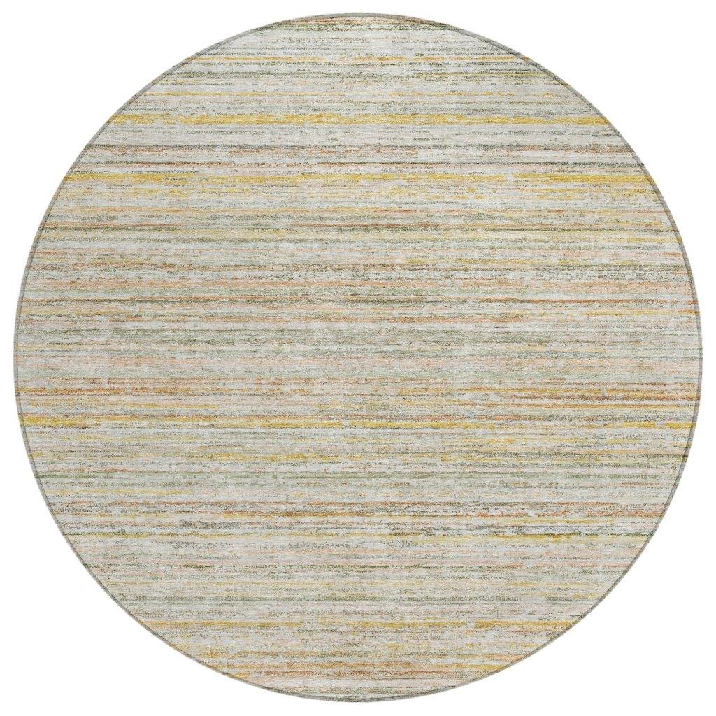 Zephyna Green Washable Indoor - Outdoor Rug - LOOMLAN - LOOMLAN Rugs - Outdoor Rugs