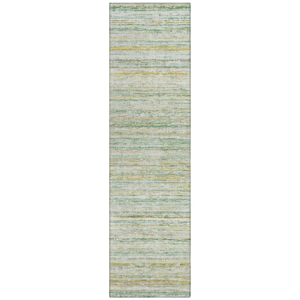 Zephyna Mint Washable Indoor - Outdoor Rug - LOOMLAN - LOOMLAN Rugs - Outdoor Rugs
