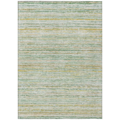 Zephyna Mint Washable Indoor - Outdoor Rug - LOOMLAN - LOOMLAN Rugs - Outdoor Rugs