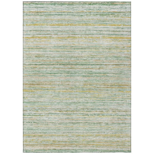 Zephyna Mint Washable Indoor - Outdoor Rug - LOOMLAN - LOOMLAN Rugs - Outdoor Rugs