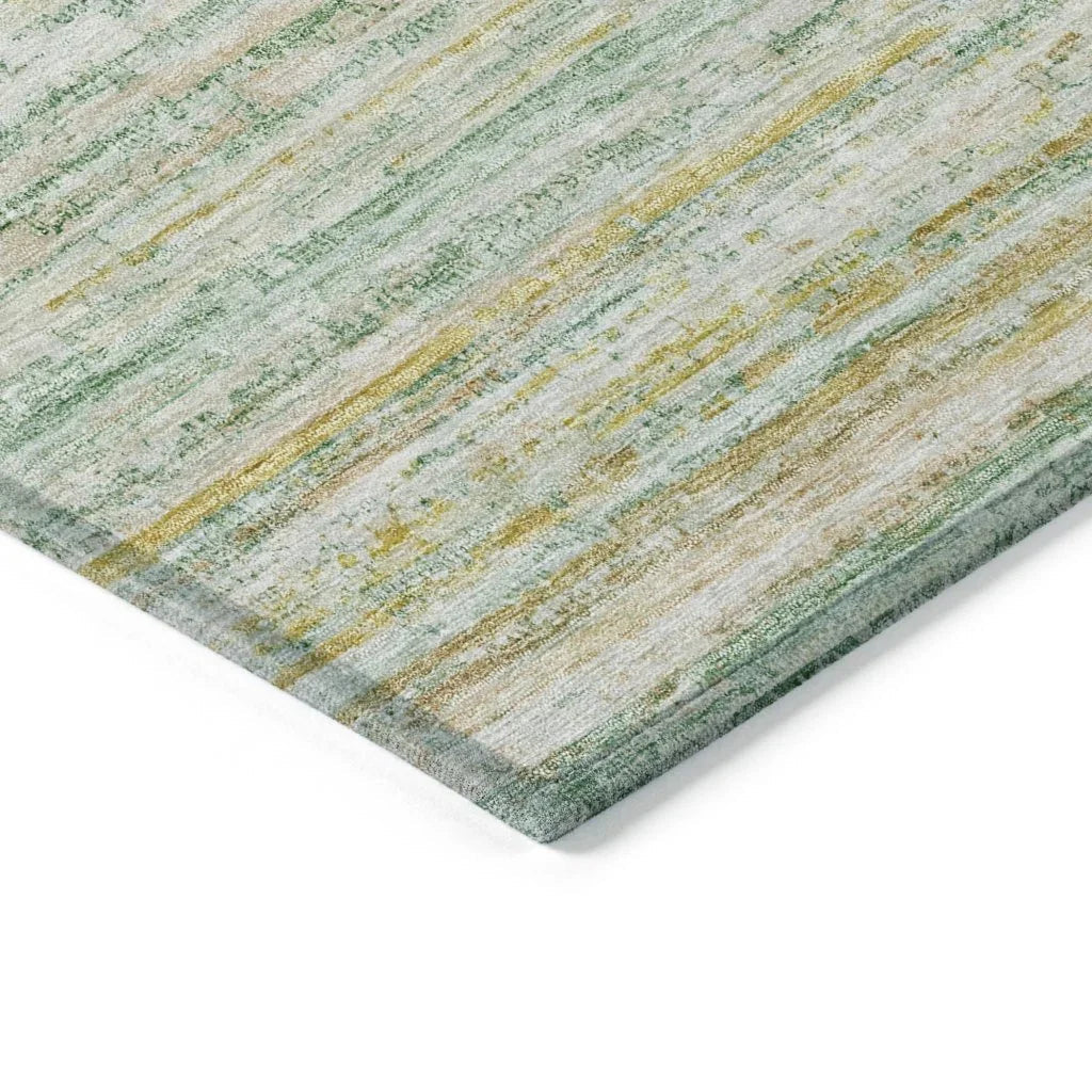Zephyna Mint Washable Indoor - Outdoor Rug - LOOMLAN - LOOMLAN Rugs - Outdoor Rugs