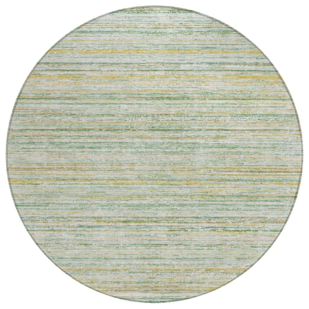 Zephyna Mint Washable Indoor - Outdoor Rug - LOOMLAN - LOOMLAN Rugs - Outdoor Rugs