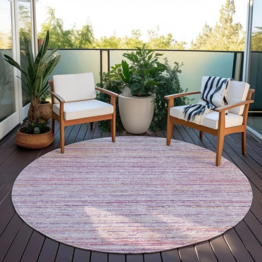 Zephyna Pink Washable Indoor - Outdoor Rug - LOOMLAN - LOOMLAN Rugs - Outdoor Rugs