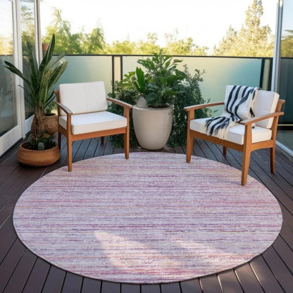 Zephyna Pink Washable Indoor - Outdoor Rug - LOOMLAN - LOOMLAN Rugs - Outdoor Rugs