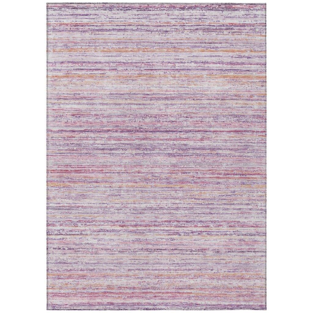 Zephyna Pink Washable Indoor - Outdoor Rug - LOOMLAN - LOOMLAN Rugs - Outdoor Rugs