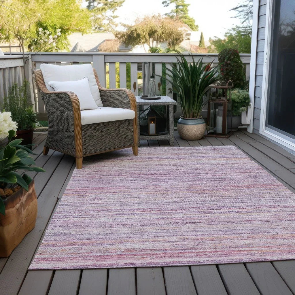 Zephyna Pink Washable Indoor - Outdoor Rug - LOOMLAN - LOOMLAN Rugs - Outdoor Rugs