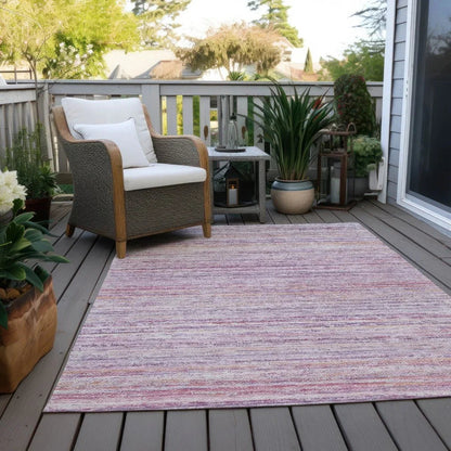 Zephyna Pink Washable Indoor - Outdoor Rug - LOOMLAN - LOOMLAN Rugs - Outdoor Rugs