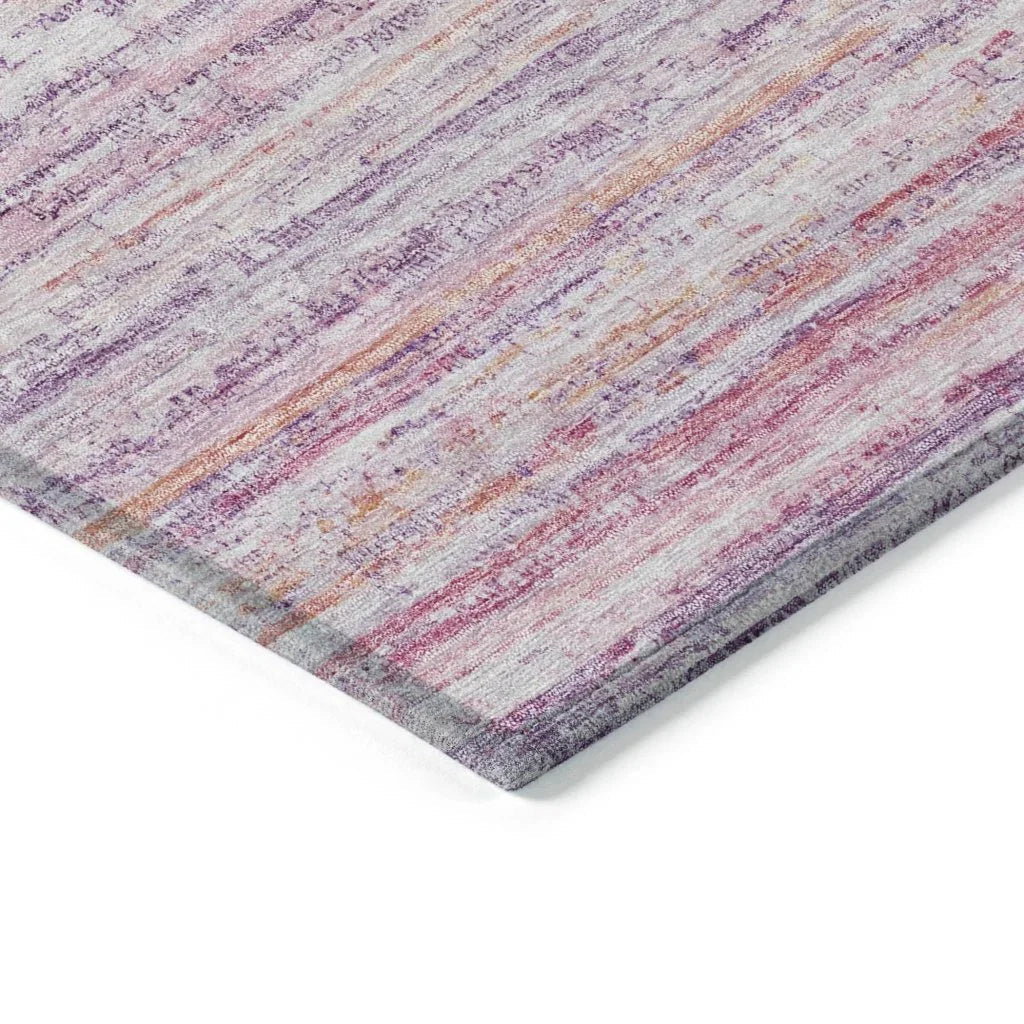 Zephyna Pink Washable Indoor - Outdoor Rug - LOOMLAN - LOOMLAN Rugs - Outdoor Rugs
