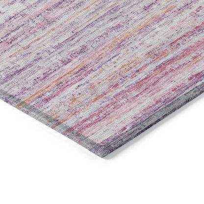 Zephyna Pink Washable Indoor - Outdoor Rug - LOOMLAN - LOOMLAN Rugs - Outdoor Rugs