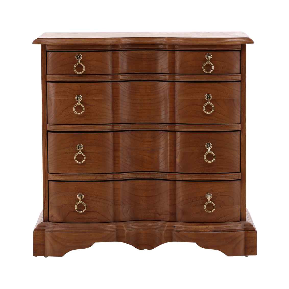 Zepoli Four Drawers Wood Chest