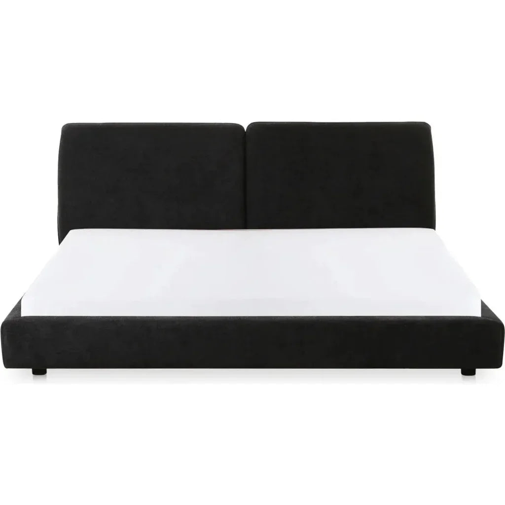 Zeppelin Wood Black Bed - LOOMLAN - Moe's Home - Beds