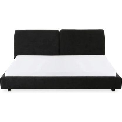 Zeppelin Wood Black Bed - LOOMLAN - Moe's Home - Beds