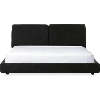 Zeppelin Wood Black Bed - LOOMLAN - Moe's Home - Beds