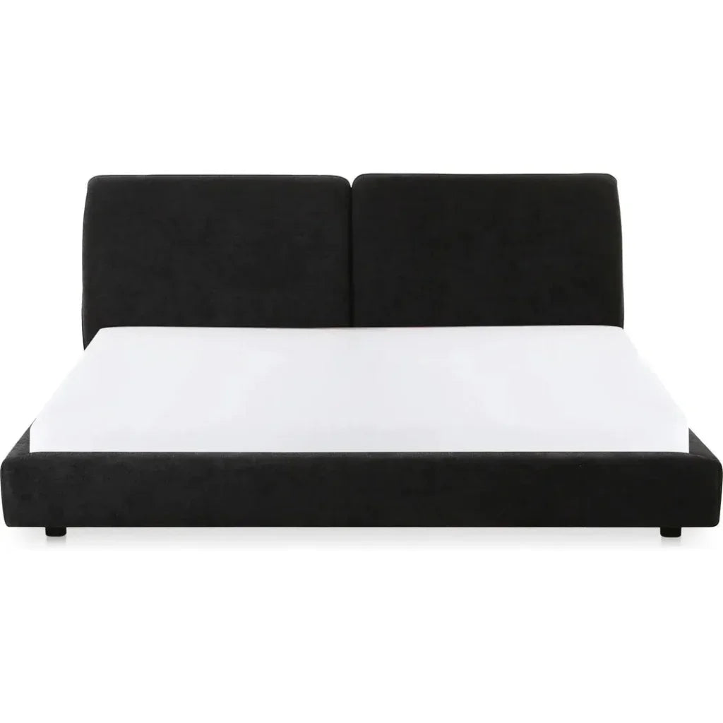 Zeppelin Wood Black Bed - LOOMLAN - Moe's Home - Beds