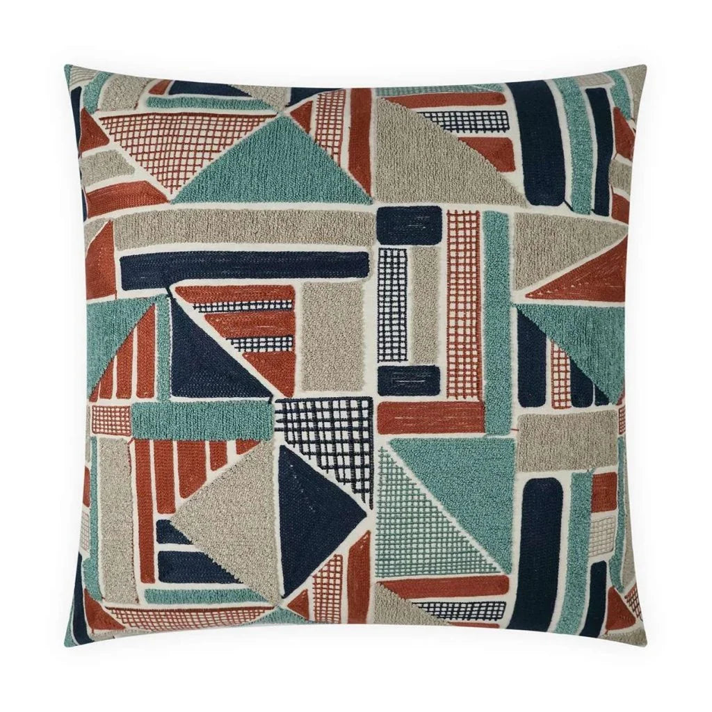 Zest Handmade Cotton Throw Pillow - LOOMLAN - D.V. Kap - Throw Pillows